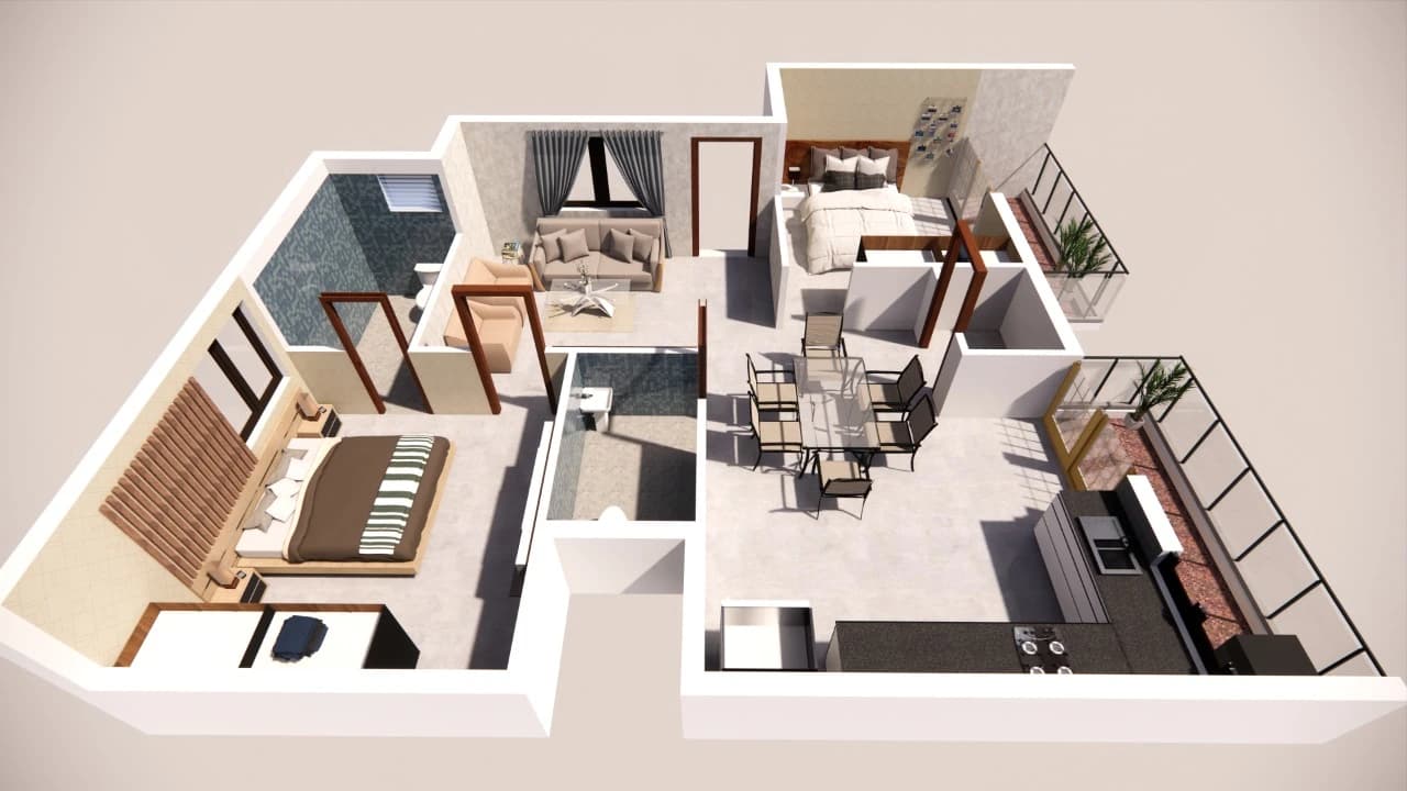 Architectural Elevation View B