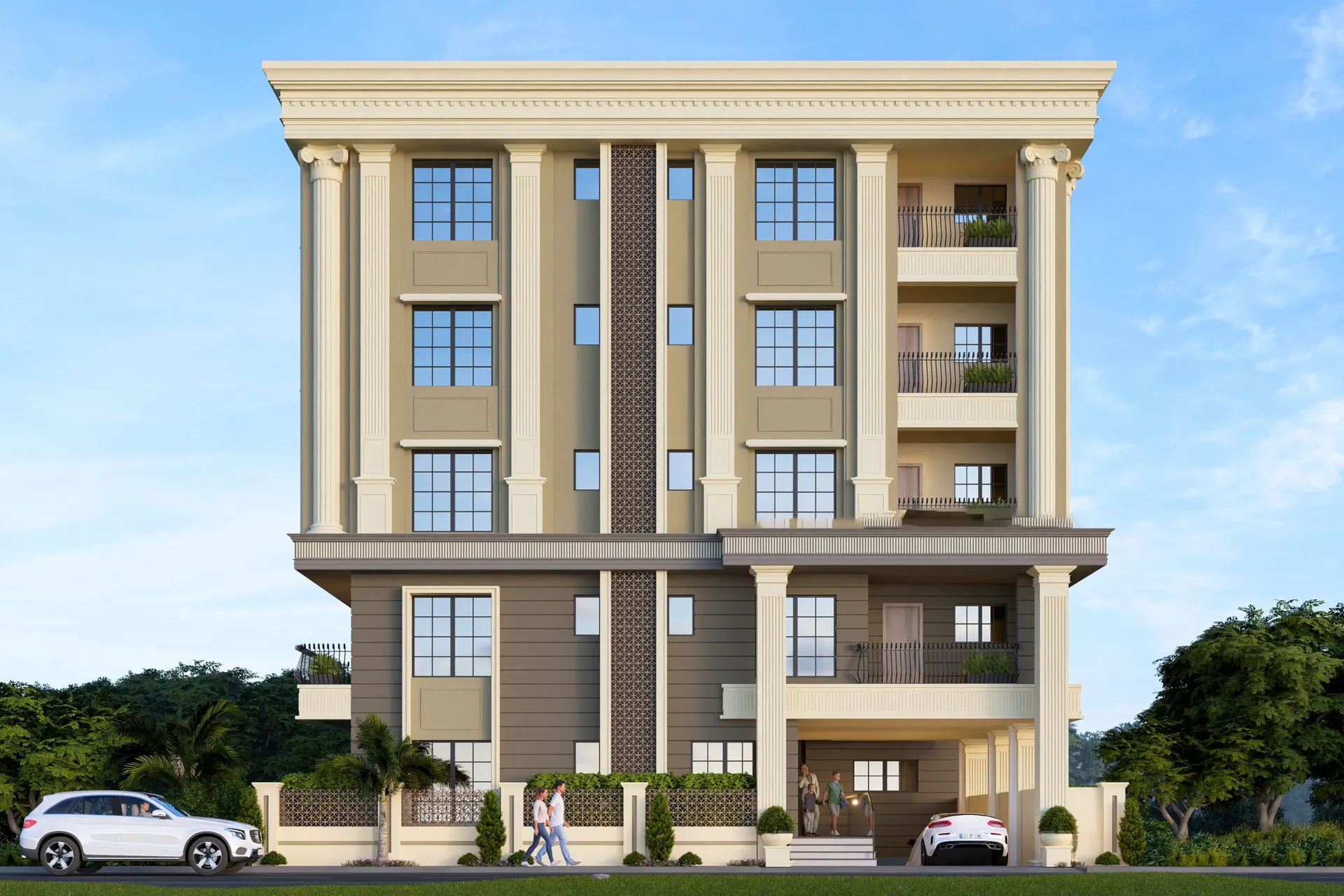 Architectural Perspective Render