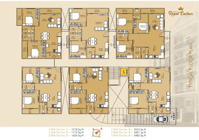 Royal Enclave floor-plan